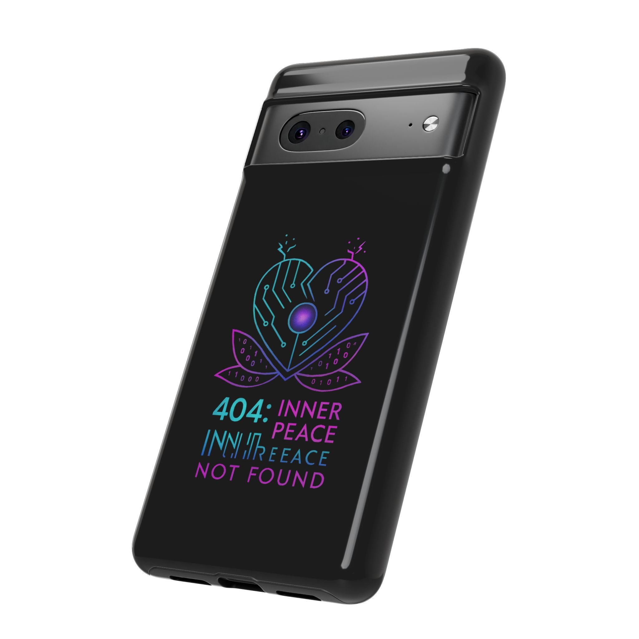 404 Inner Peace Phone Case | Tough Cases, Tech Accessories, Gift for Her, Cool Phone Cover, Unique Smartphone Case