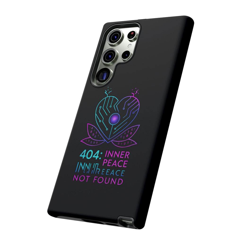 404 Inner Peace Phone Case | Tough Cases, Tech Accessories, Gift for Her, Cool Phone Cover, Unique Smartphone Case