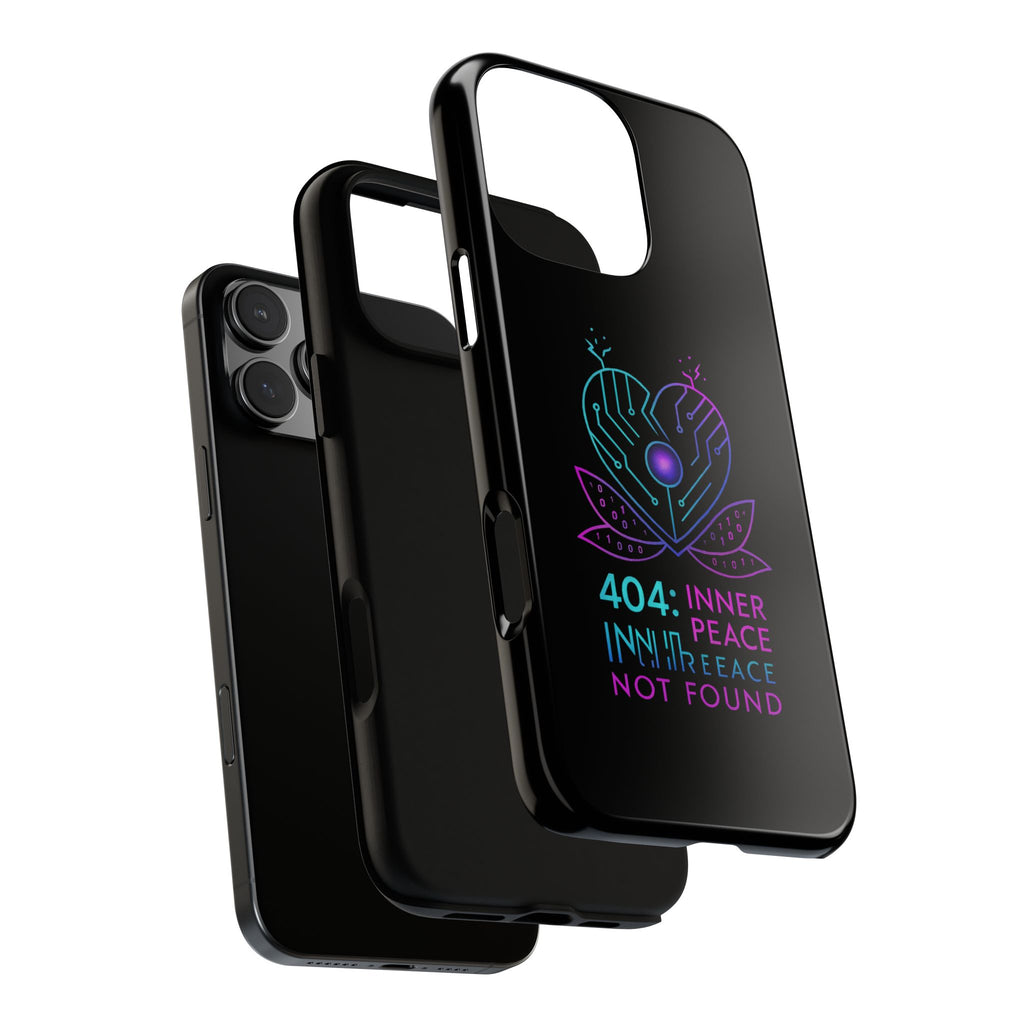 404 Inner Peace Phone Case | Tough Cases, Tech Accessories, Gift for Her, Cool Phone Cover, Unique Smartphone Case