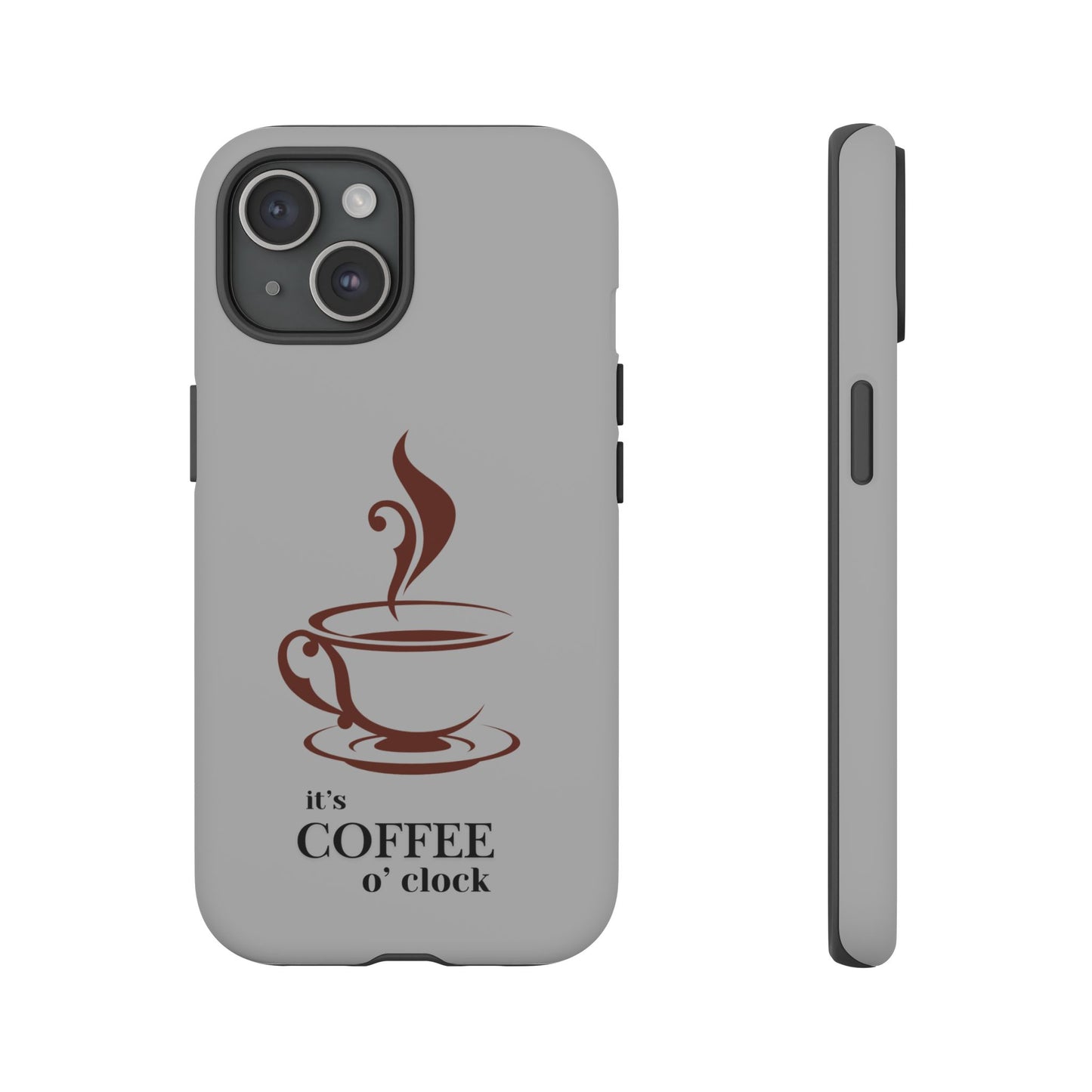 Coffee O'Clock Phone Case – Cute Coffee Cup Protective Phone Cover