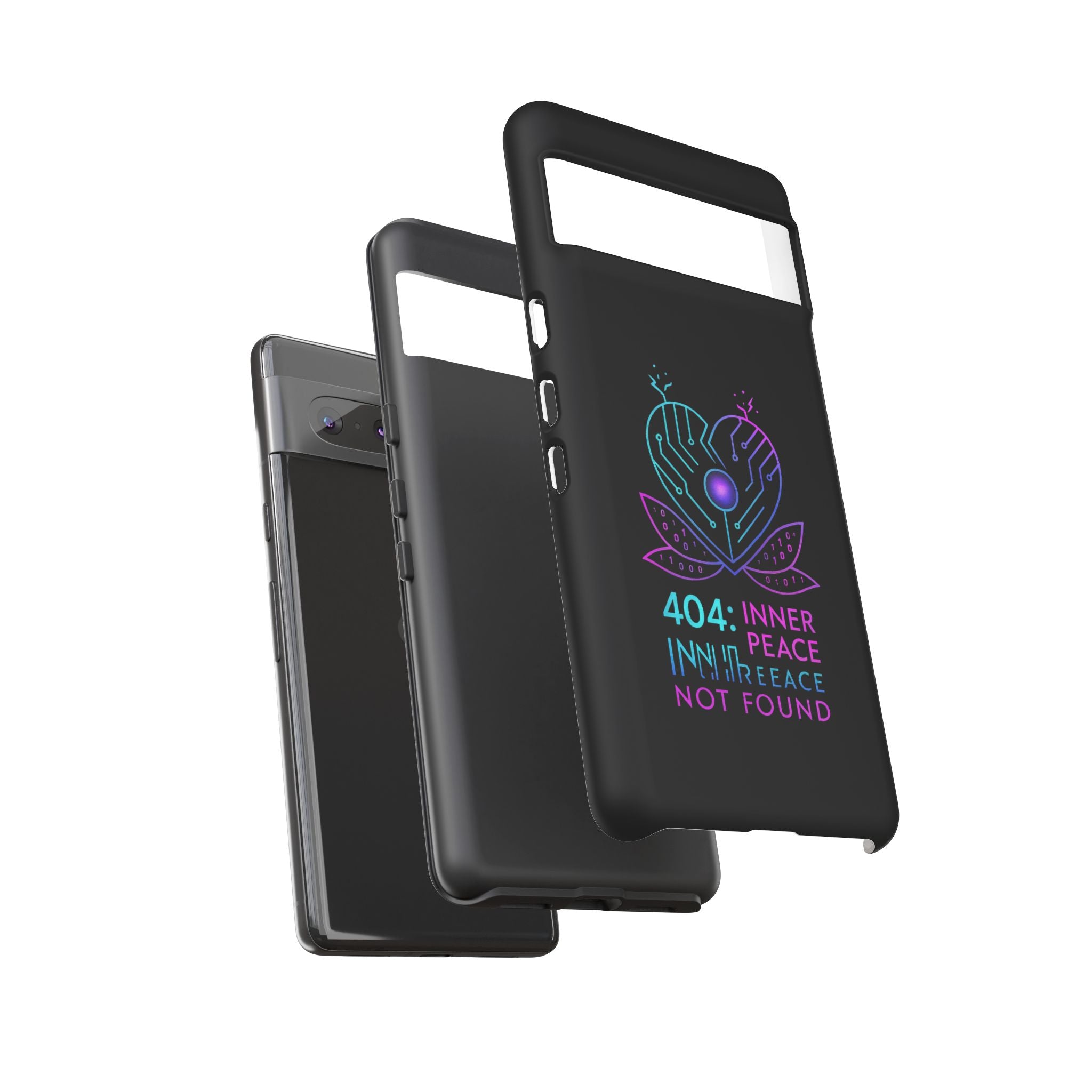 404 Inner Peace Phone Case | Tough Cases, Tech Accessories, Gift for Her, Cool Phone Cover, Unique Smartphone Case