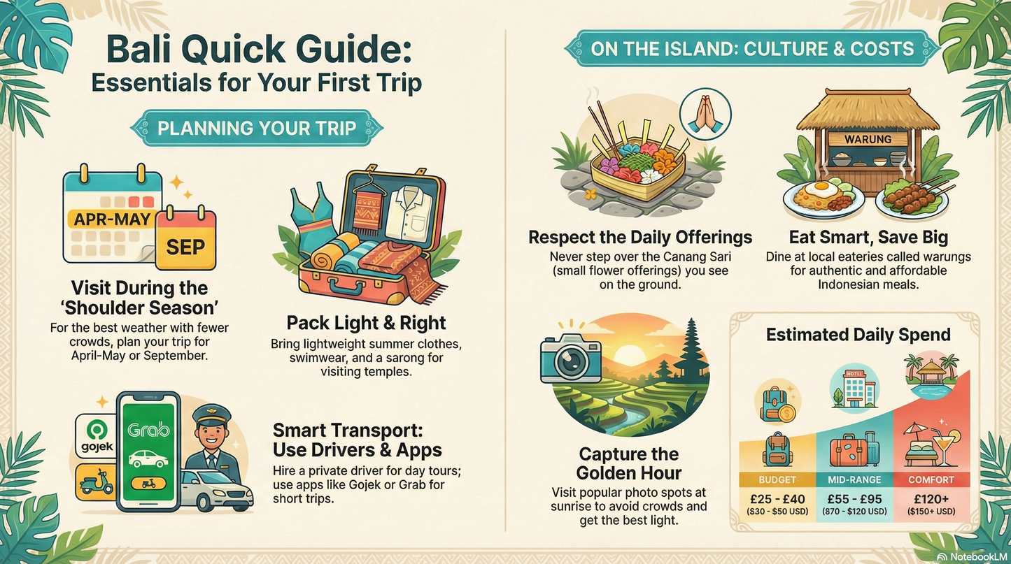 Bali Bliss Routebook - The Unfolded Bali Travel Itinerary