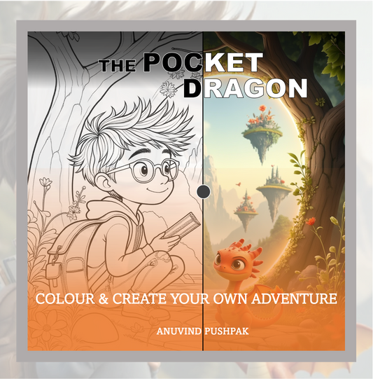 The Pocket Dragon: Colouring Book