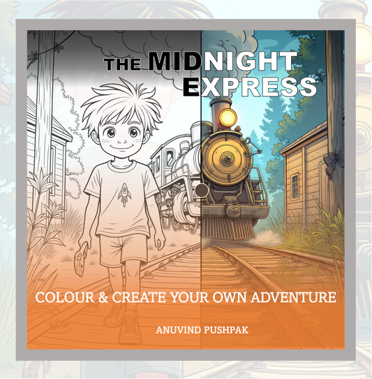 The Midnight Express: Colouring Book