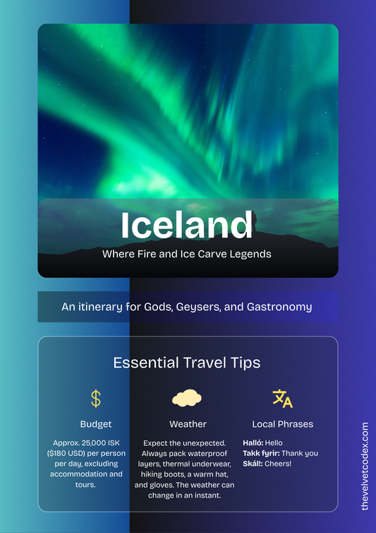 Iceland Fire & Ice Planner - Mesmerising Iceland Itinerary