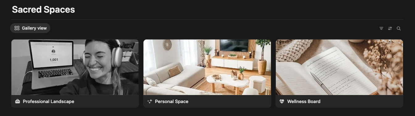 Wellness & Success Notion Template