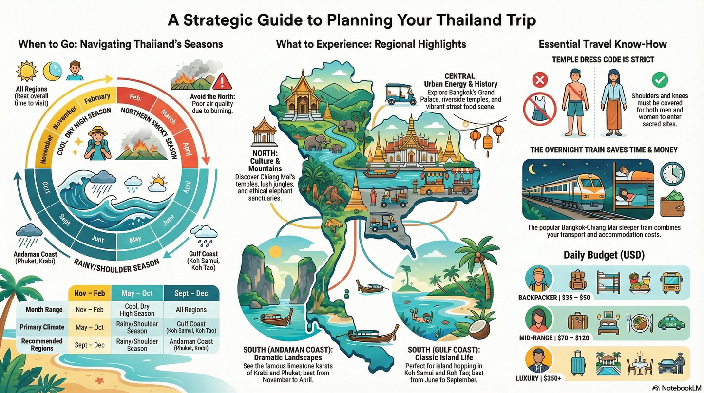 Siam Escape Blueprint - Your Perfect Thailand Itinerary